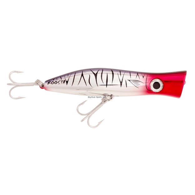Picture of Halco Roosta Popper 135 #R49 Chrome Tiger - 5.5" 1 3/4Oz