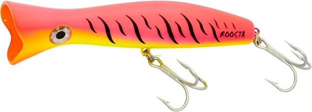 Picture of Halco Roosta Popper 160, 6 3/8", 2 5/8 Oz, Pink Fluorescent, Floating