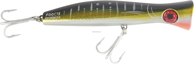Picture of Halco Roosta Popper 195, 7 3/4", 4 1/4 Oz, Yellowfin, Floating