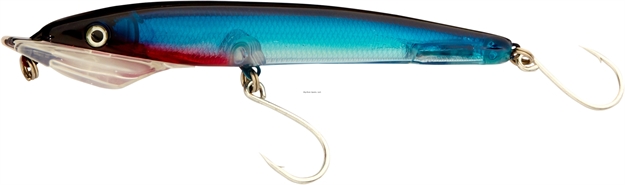 Picture of Halco Skim Stick Stickbait/Skittering Popper, 7 1/4", 5/8 Oz, Blue Angel, Floating