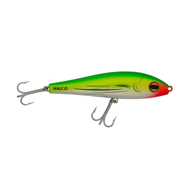 Picture of Halco Slidog 125 #H81 Liquid Lime, 5", 1 7/8Oz