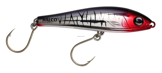 Picture of Halco Slidog 150 #R49 Chrome Tiger, 6", 3Oz