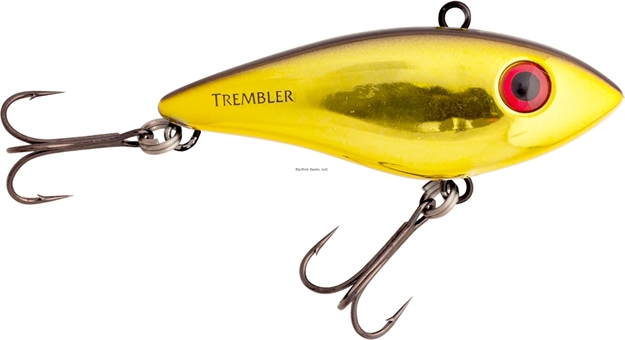 Picture of Halco Trembler 70 XS Lipless Vibrating Minnow, #H51 Chrome Gold Black Back  2 3/4"  1/2Oz