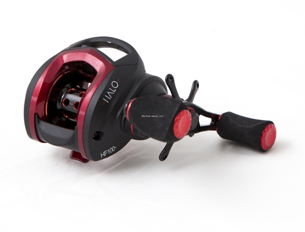 Picture of Halo Right Hand Bait Caster - Red, 6+1  SS Ball Bearings, Instant Anti-Reverse, Magnetic Break System