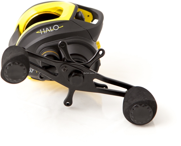 Picture of Halo Right Hand Bait Caster - Yellow, 6+1  SS Ball Bearings, Instant Anti-Reverse, Magnetic Break System