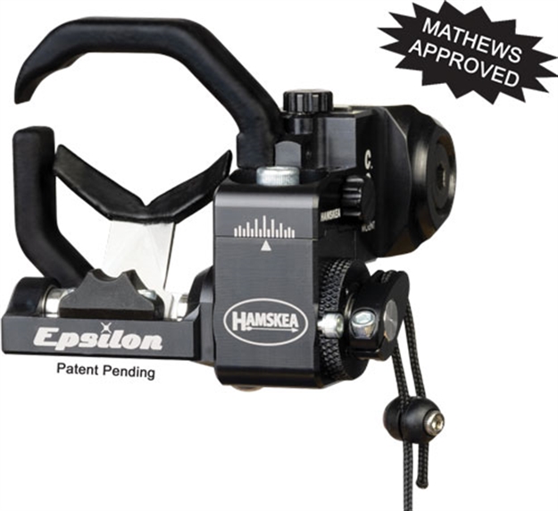 Picture of Hamskea Archery Arrow Rest Epsilon Mathews Bracket RH Black 213771