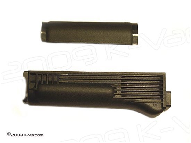 Picture of Handguard Set, For Stamped Receiver, With Stainless Steel Heat Shield, Black Polymer, Arsenal