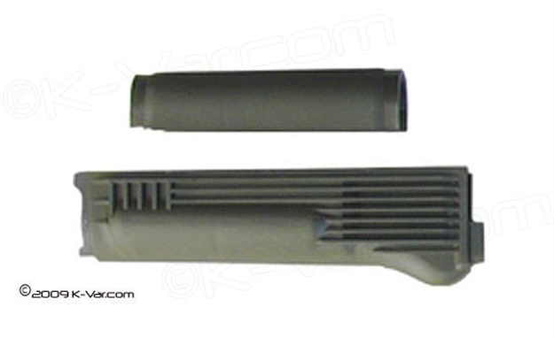 Picture of Handguard Set, For Stamped Receiver, With Stainless Steel Heat Shield, OD Green Polymer, Arsenal