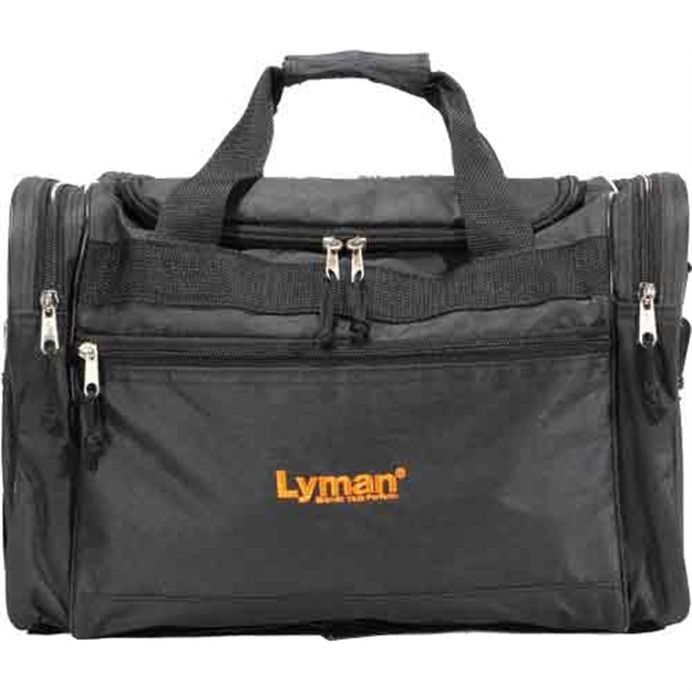 Picture of Lyman Handgun Range Bag Black Nylon W/Carry Strap 7837830