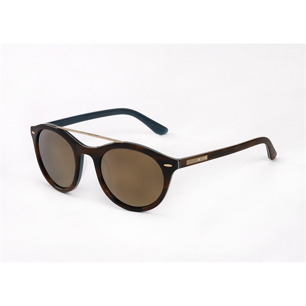 Picture of Hang Ten Gold Goldschool-Demi White Blue/Gradient Brown Lens