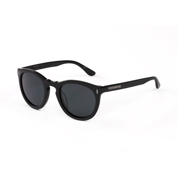 Picture of Hang Ten Gold The Dandy-Metallic Black/Grey Lens