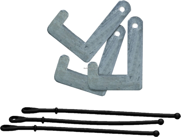 Picture of Hard Core 6Oz EZ Hook Weights 12Pk