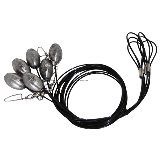 Picture of Hard Core Texas Rig Wgt 48" W/6Oz Ball Weight