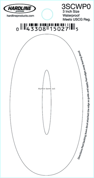 Picture of Hardline 3" Blk Number 0