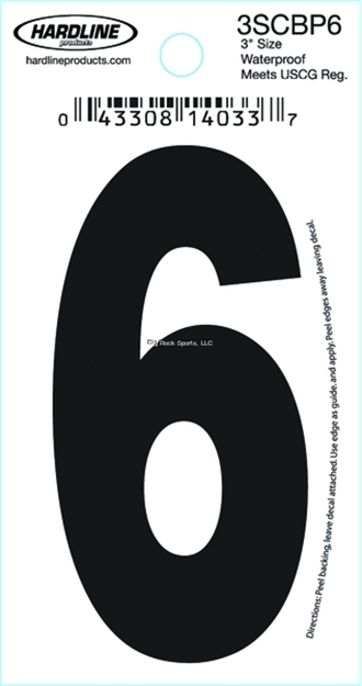 Picture of Hardline 3" Blk Number 6