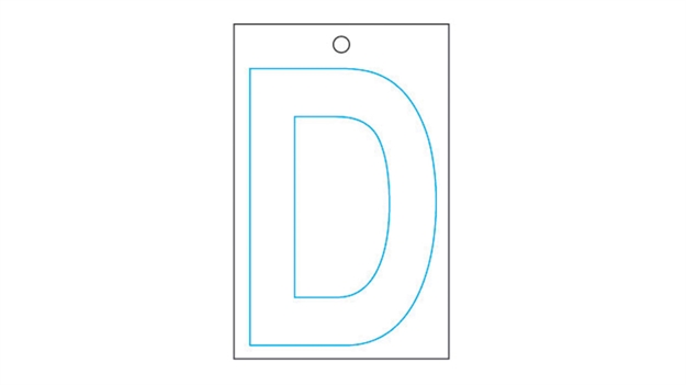 Picture of Hardline Single Let S.A.10Pk Wht-D