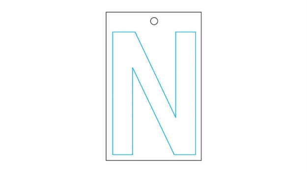 Picture of Hardline Single Let S.A.10Pk Wht-N