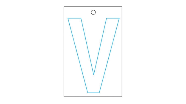 Picture of Hardline Single Let S.A.10Pk Wht-V