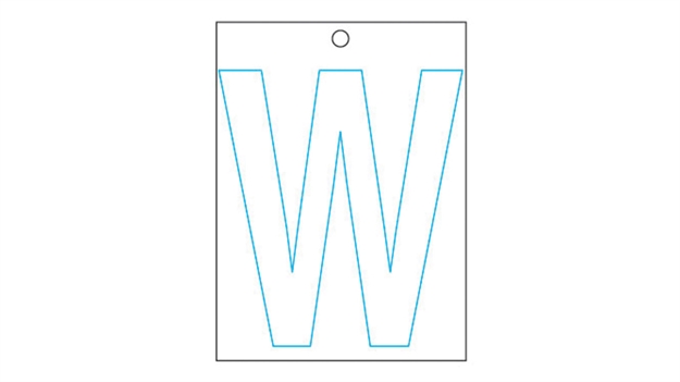 Picture of Hardline Single Let S.A.10Pk Wht-W