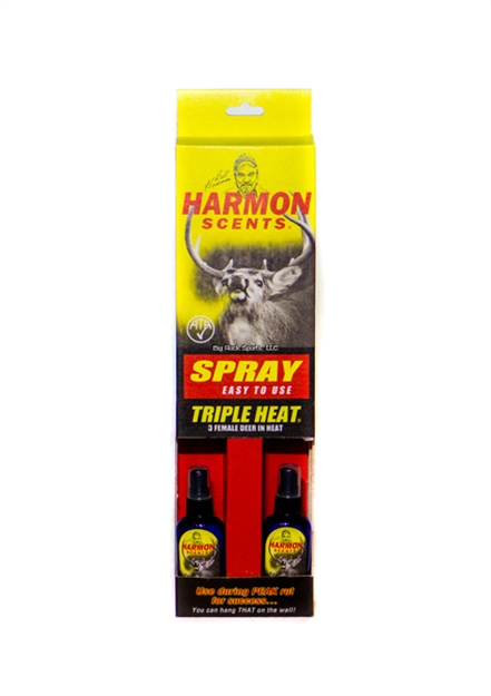 Picture of Harmon Deer Scents Triple Heat Drip System Combo W/Triple Heat & Dominant Buck 2X2oz Kit - Display 1 Shelf - 16 Kits