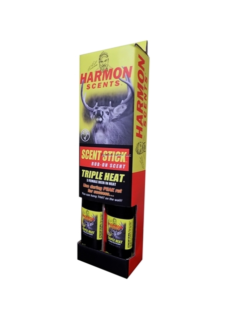 Picture of Harmon Deer Scents Triple Heat Rub ON Scent Stick Display-12 Units