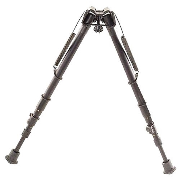 Picture of Harris Bipods 25C1a2 Non-Swivel 25C Swivel Stud, 13.50-27", Black Steel/Aluminum, Rubber Feet 25C-1A2 051156112277