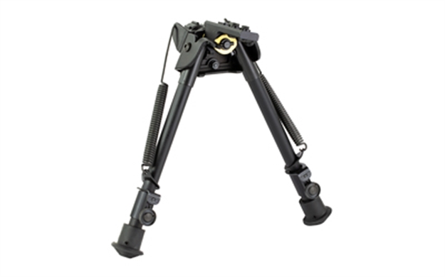 Picture of Harris Bipods S-Lm-Lok Swivel L M-Lok, 9-13", Black Steel/Aluminum, Rubber Feet SLMLOK 051156113274