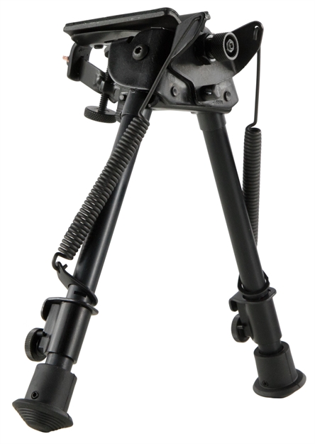 Picture of Harris Bipods LS Model L Series S Swivel Black Anodized 9-13" Steel/Aluminum L-S 051156112130