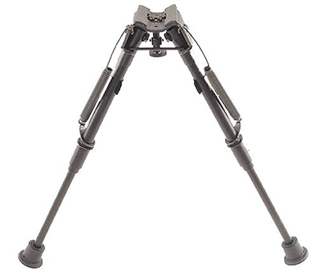 Picture of Harris Bipods L1a2 Non-Swivel L Swivel Stud, 9-13", Black Steel/Aluminum, Rubber Feet L-1A2 051156112123