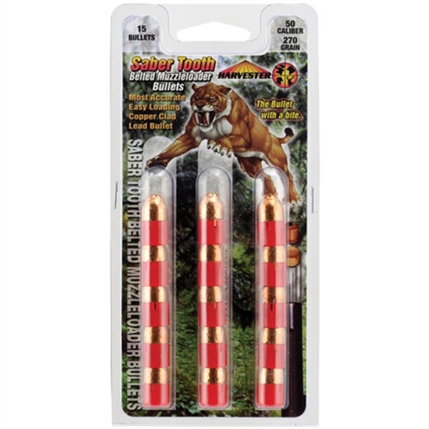 Picture of Harvester Muzzleloaders 50Cal 270Gr Saber Tooth