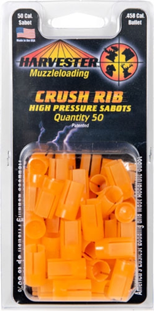 Picture of Harvester Muzzleloaders Sabot Only 50Cal For 45Cal Bullets 50-Pack .458 H150458OR 743491504588