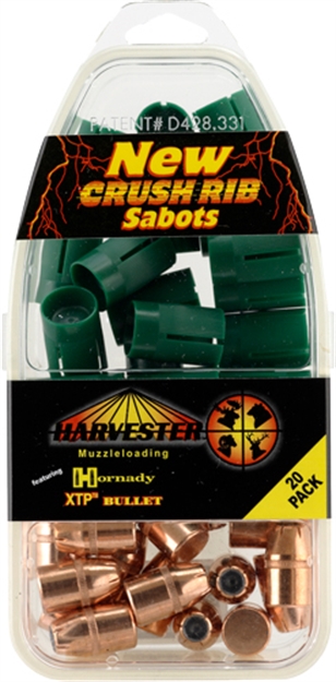 Picture of Harvester Muzzleloaders Xtp 50Cal 240Gr .430 Hornady Xtp Sabot 20Pk XTP65024 743491650247