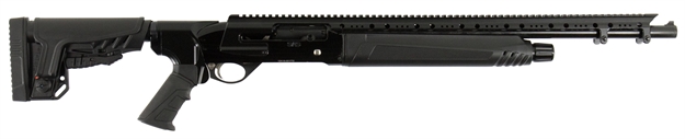Picture of  Hatfield Usa12t Sas Semi-Automatic 12 Gauge 20" 3" 4+1 5-Position Adjustable Synthetic W/Pistol Grip Black