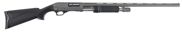 Picture of  Hatfield Gun Company Usp12pt Pas  12 Gauge 3" 4+1 28" Barrel, Tungsten Gray Cerakote Finish, Black Synthetic Stock