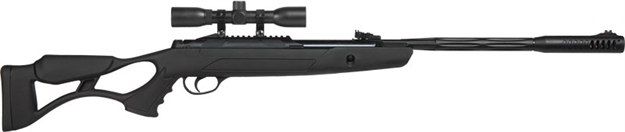 Picture of Hatsan Airguns Airtact ED Combo .25 W/ 4X32 Scope Black/Composite HCAIRTACT25ED