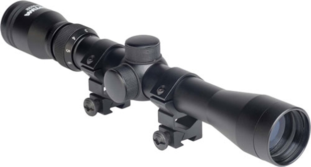 Picture of Hatsan Airguns Optima 3-9X32 Airgun Scope W/Rings & Caps HA90500