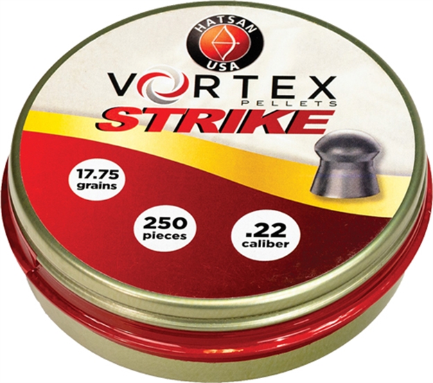 Picture of  Hatsan Usa Ha90641 Vortex Strike Pellets 22Cal Lead Domed 250 Pellets