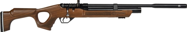 Picture of Hatsan Usa Flash QE .22 Pcp 1120 Fps Walnut/Blued W/ 2 Mags HGFLASHW-22QE 817461015036
