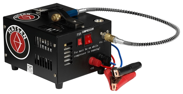 Picture of  Hatsan Usa Ha91005 Tactair Spark Pcp Compressor 4500 Psi (310 Bar) Max Black 817461013926