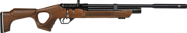 Picture of Hatsan Usa Flash QE .25 Pcp 900 Fps Walnut/Blued W/ 2 Mags HGFLASHW-25QE 817461015043