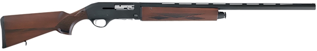 Picture of  Escort Heas122805w2 WS  Full Size 12 Gauge Semi-Auto 3" 4+1 28" Black Chrome Vent Rib Barrel, Black Anodized Grooved Aluminum Receiver, Adjustable Turkish Walnut Stock