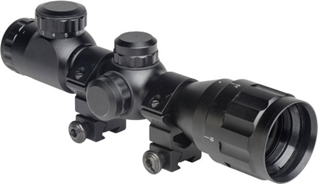 Picture of Hatsan Usa, Inc. Optima 4X32ce AO Compact Scope W/ Rings & Caps HA90505
