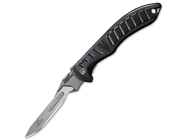 Picture of Havalon Knives Forge Rubber Blk Handle