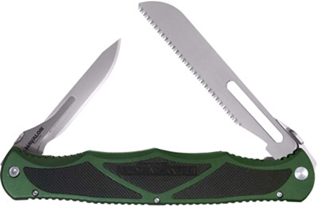 Picture of Havalon Knives Knives Hydra Hunter Green 2 Blade W/ Bone Saw<