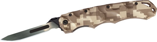 Picture of Havalon Knives Knives Piranta Stag Desert Digi Camo W/6 #60A Bld<