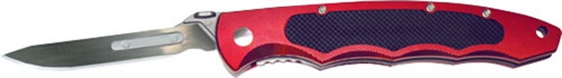 Picture of Havalon Knives Knives Piranta Torch Brick Red W/ 12 #60A Blades<