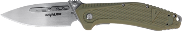 Picture of Havalon Knives Knives Redi Edc OD Green W/ 6 #60A Blades