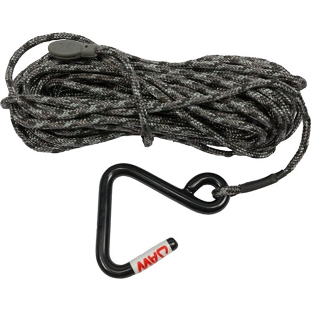 Picture of  Hawk Hwkha3032 Jaw Hook Hoist Rope Black 35' Long