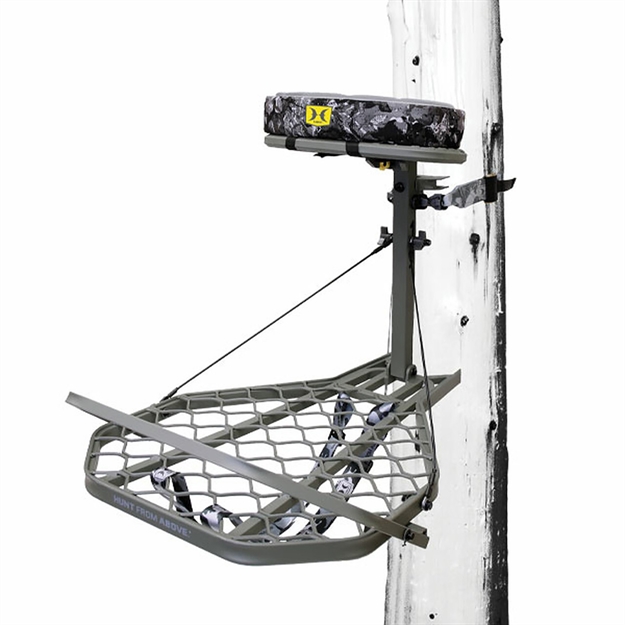Picture of Hawk Hwkhf2025 Helium Pro Hang-On Gray Powder-Coating Aluminum 24" W X 30" D HWK-HF2025