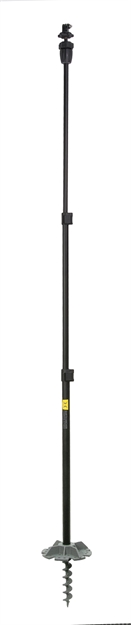 Picture of  Hawk Hwk3842 Camera Stakeout System 22"-51" High Black Metal